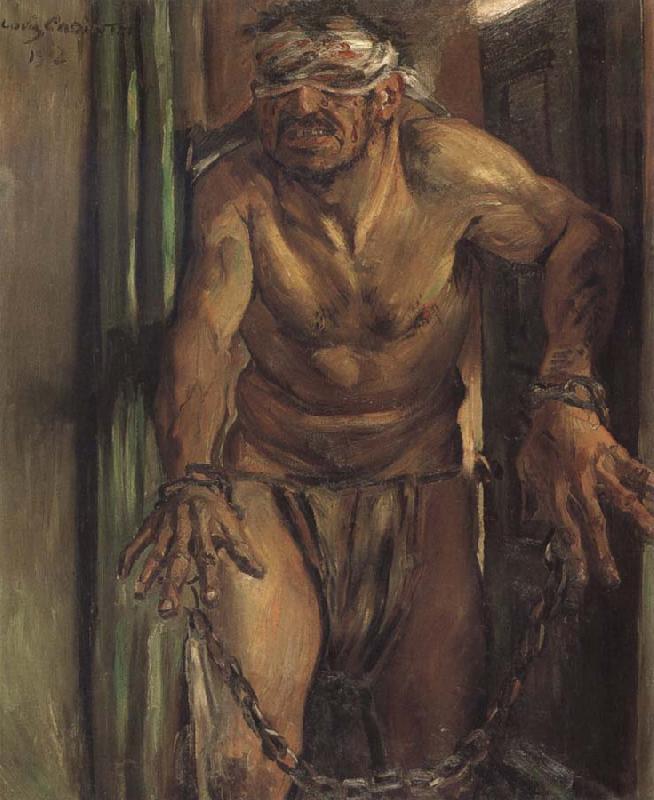 Lovis Corinth Samson Blinded Germany oil painting art